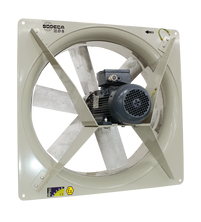 HC/ATEX. Axial plate fan range with square frame