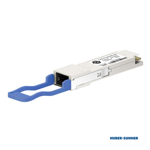 HUBER+SUHNER QSFP28 100G PSM4 Transceiver