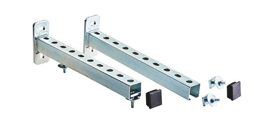 PA34WB30 Wall brackets - 4 pcs for 2.5m unit, L=400