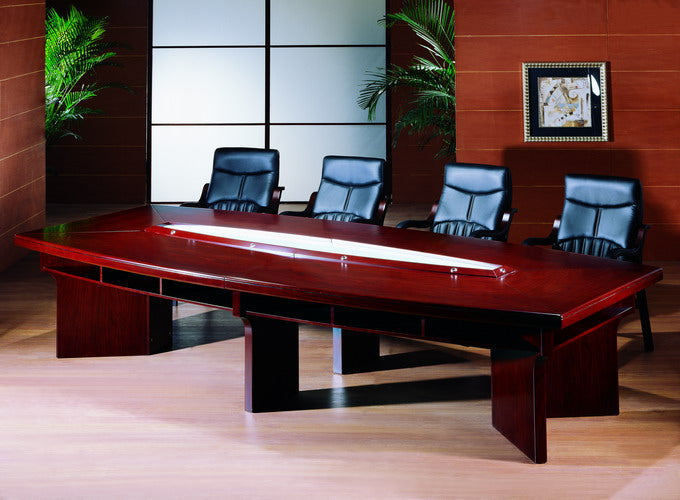 Luxury Mahogany Executive Boardroom Table - 2800mm - 503-B North Yourkshire