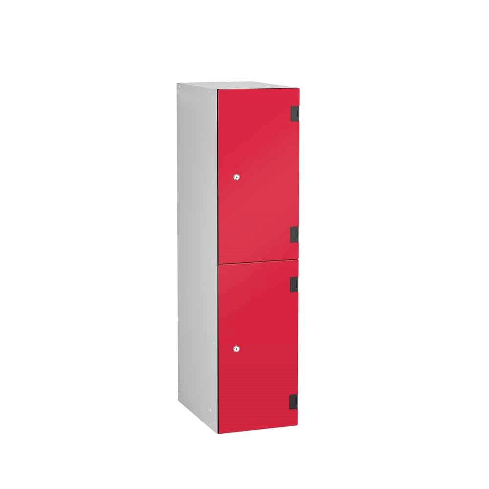 Laminate 1220H x 300W x 460D Two Door Locker Wooden Lockers/Laminate Lockers