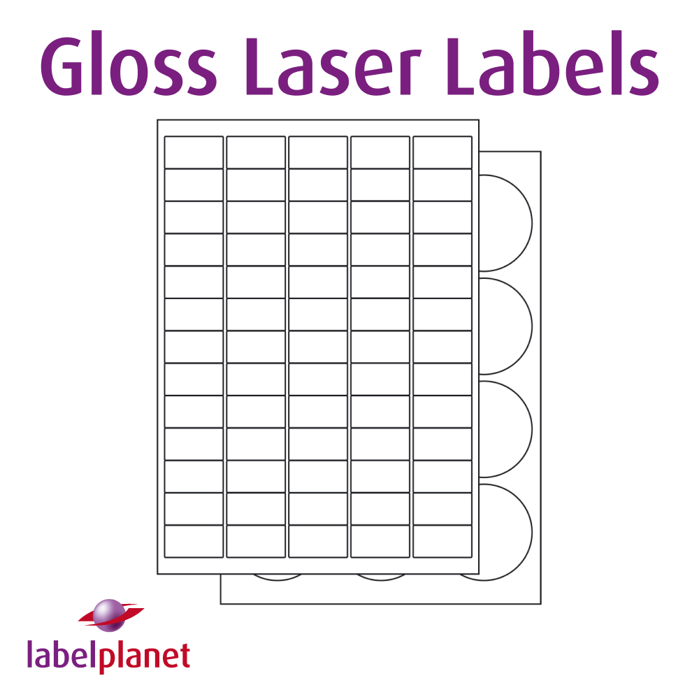 Gloss Laser Labels