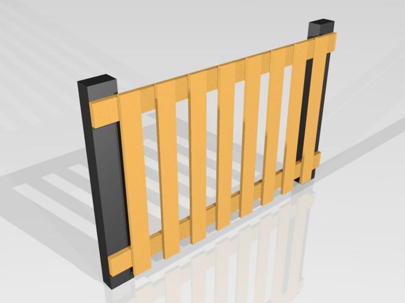 Manufacturer Of Recycled Plastic & Timber Mix Fence
