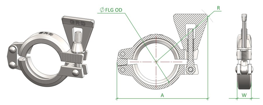 Robust GRQ Tri-Clamp Suppliers