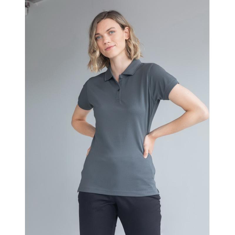 Henbury Coolplus Wicking Ladies Polo Shirt