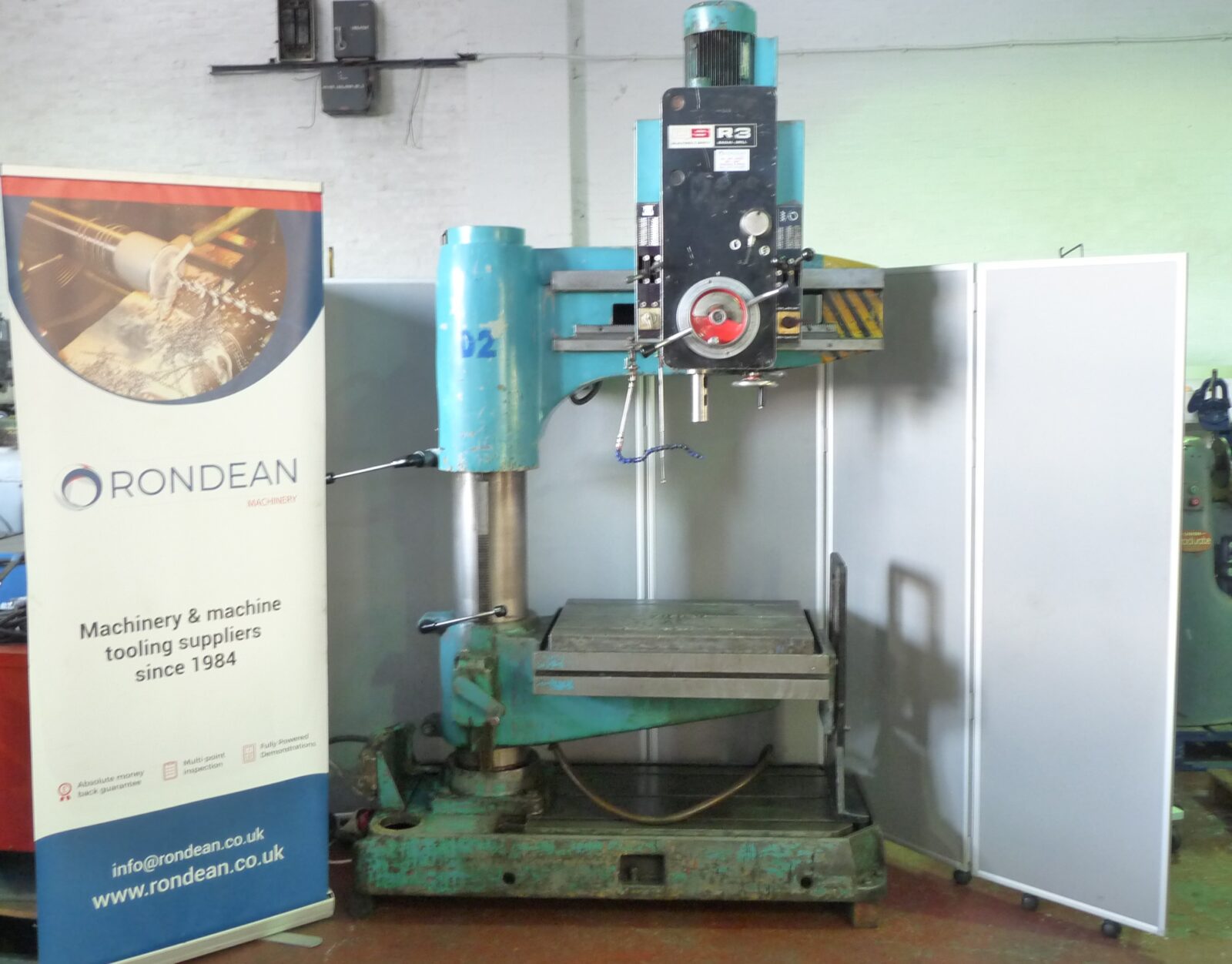 Qualters & Smith R3 Radial Arm Drill