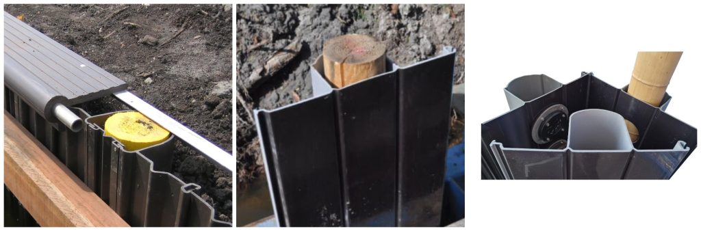 Plastic Sheet Piling For Water Control