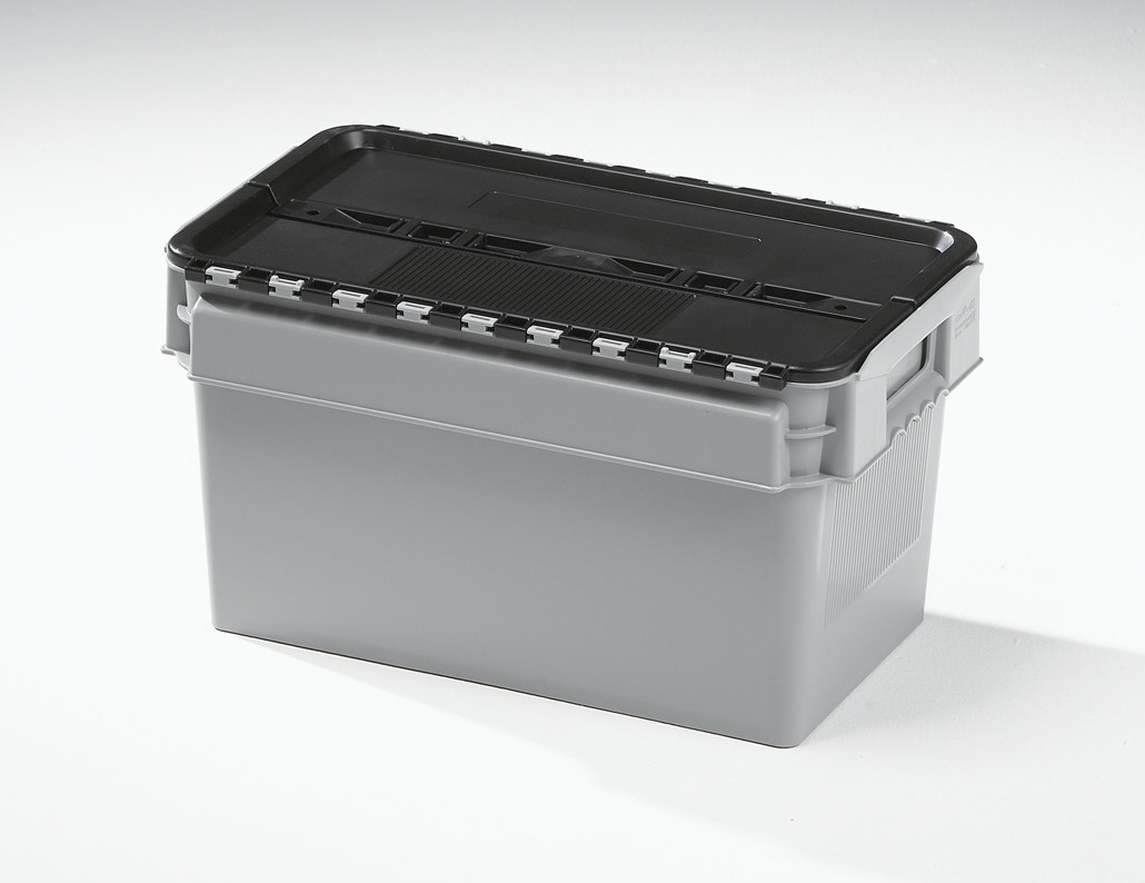 25 Litre Curtec Stack/Nest Attached Lid Container