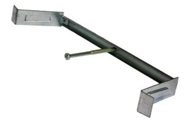 CRS-MB-200 Mounting bridge for mounting into plaster ceilings