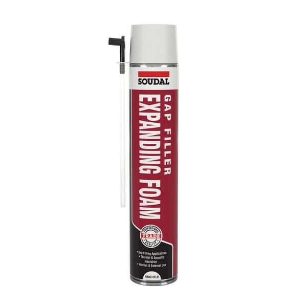 Soudal B3 Gap Filler Hand Held Foam 750ml