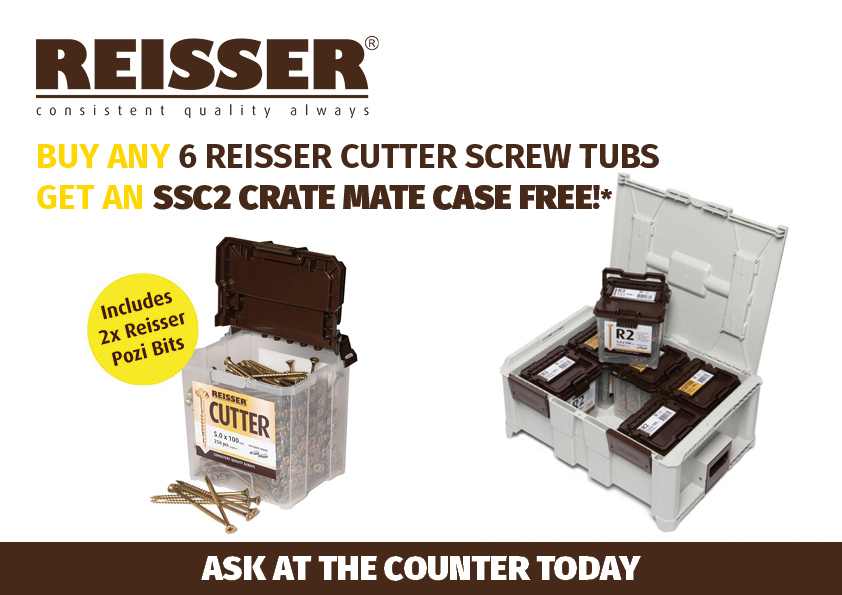 Unlock Savings and Efficiency with Reisser Cutter Screw Tubs and the SSC2 Crate Mate Case