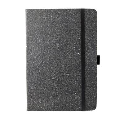 ALBANY BONDED LEATHER NOTE BOOK - HARD COVER.