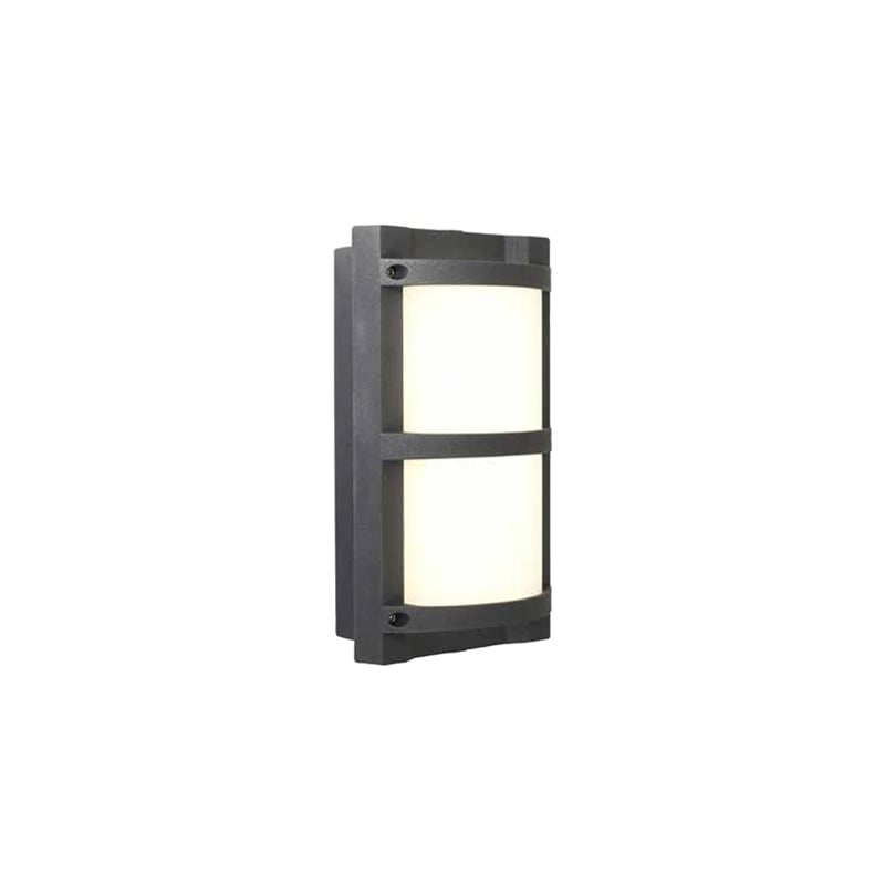 Ansell Tridon CCT Photcell LED Wall Light Grey