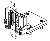 Axial driven tool H&#61;105mm - Puma TW2100M ONLY -