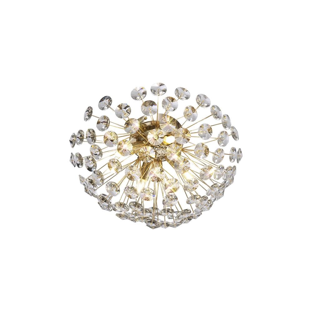 Luxuria Paramount Wall / Ceiling Light G9 French Gold / Crystal