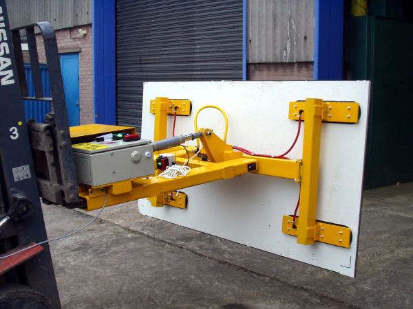 UK Suppliers of Forklift Mounted Vacuum Lifters