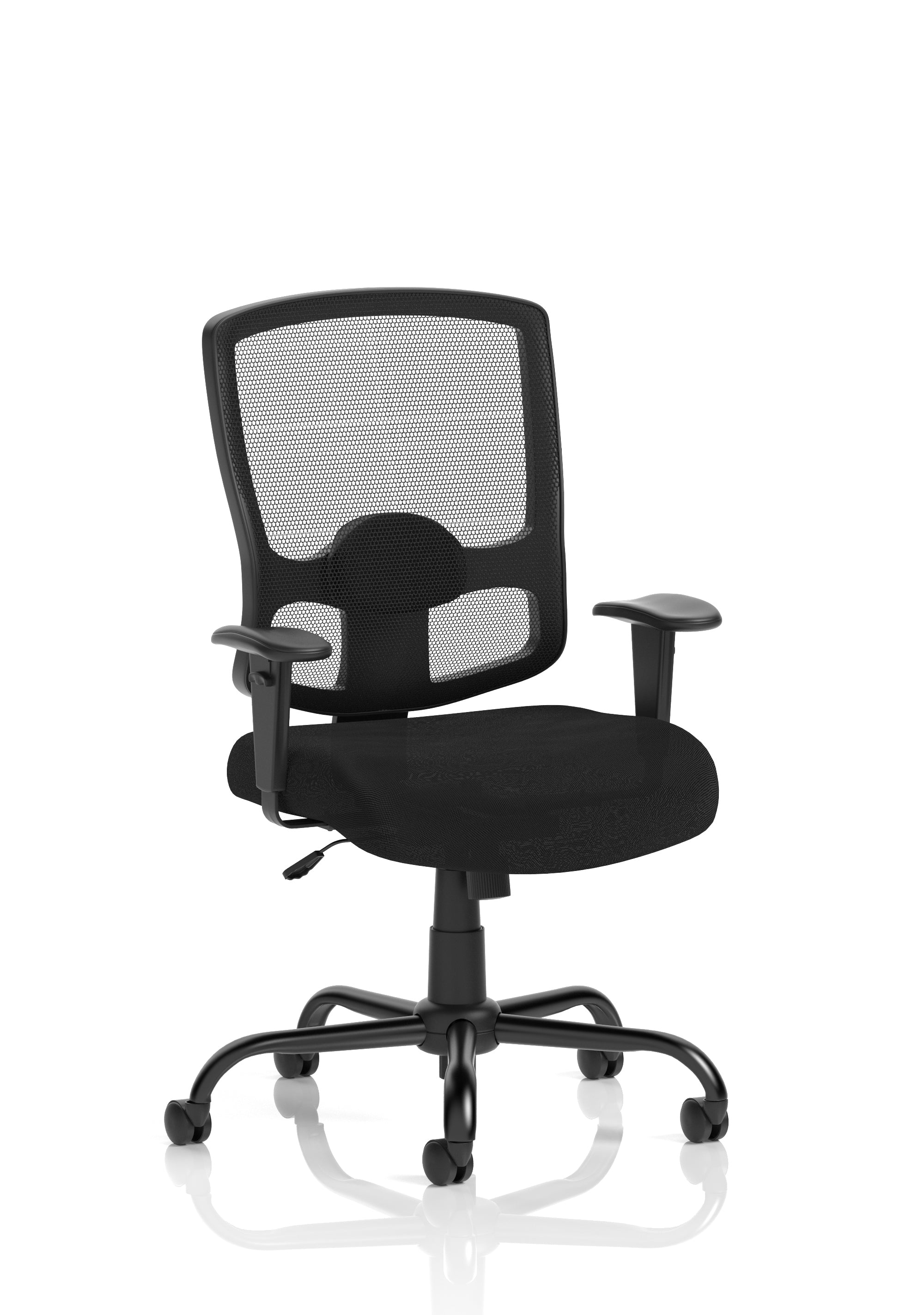 Suppliers Of Portland HD High Back Heavy Duty Task Operator Office Chair with Height Adjustable Arms - Available in 20 Colour Choices UK