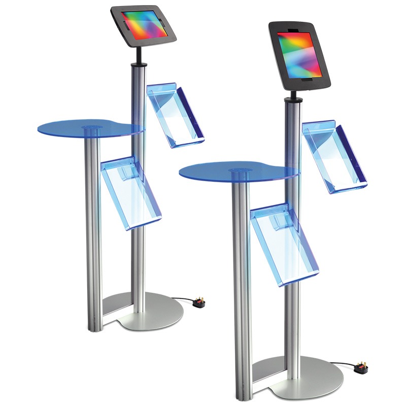 iPad Display with 2 Brochure Holders