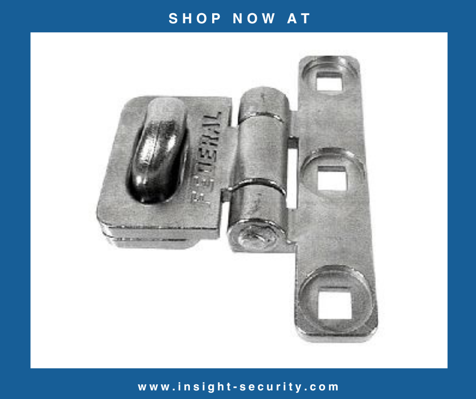 FEDERAL High Security Stainless Steel T Shape Hasp & Staple