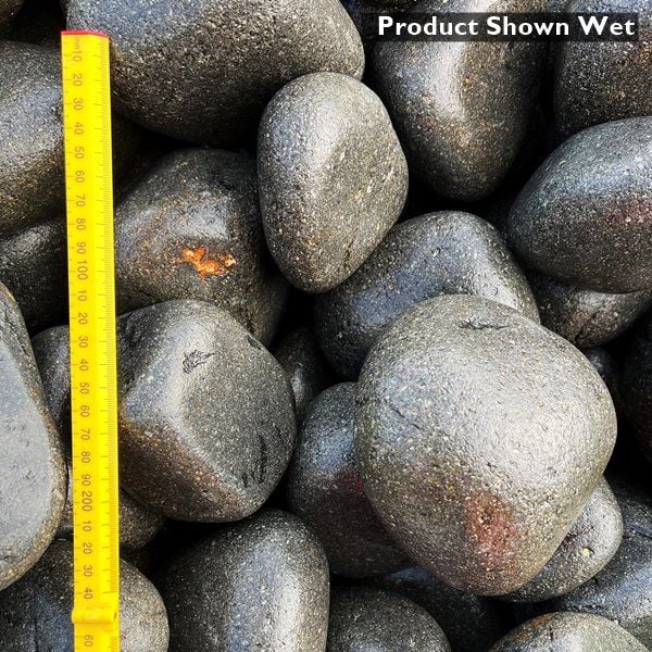 100-170mm Black Basalt Cobbles