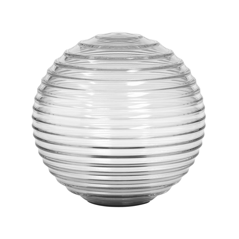 Astro Tacoma Ribbed Glass Clear Lamp Shade