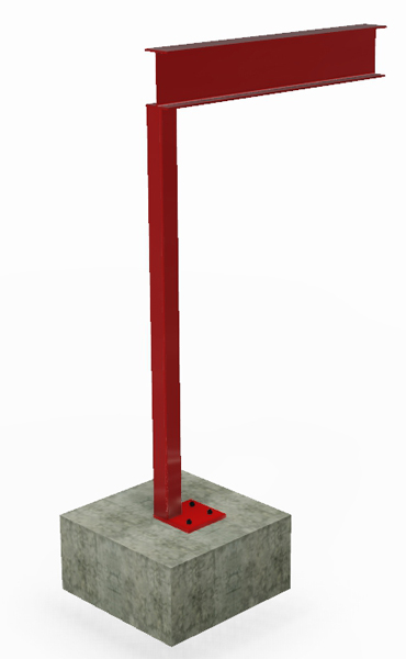 CE Marked Steel Post and Single