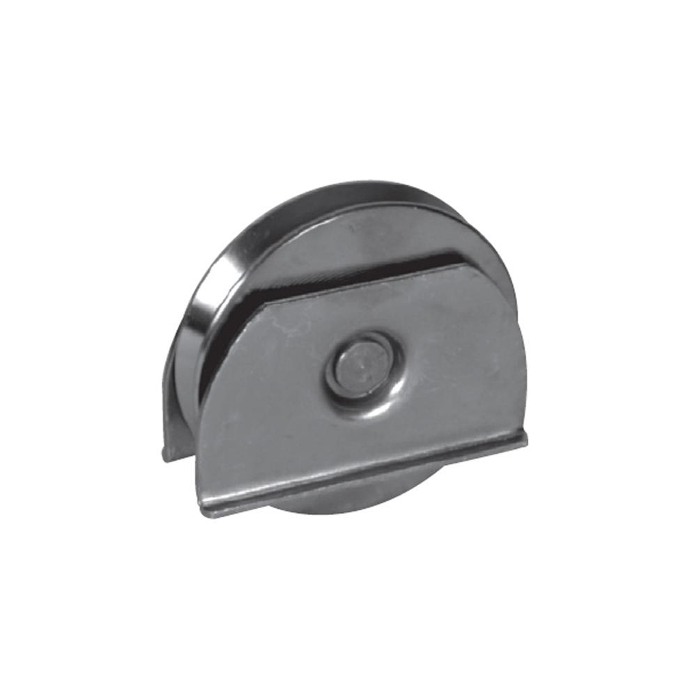 V Groove Wheel 120mm With Plates -Maximum Gate Weight 300kgs