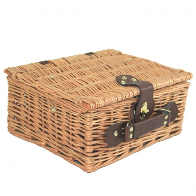 Superior NATURAL WICKER Hamper (12") 30x23x12cm - SMALL