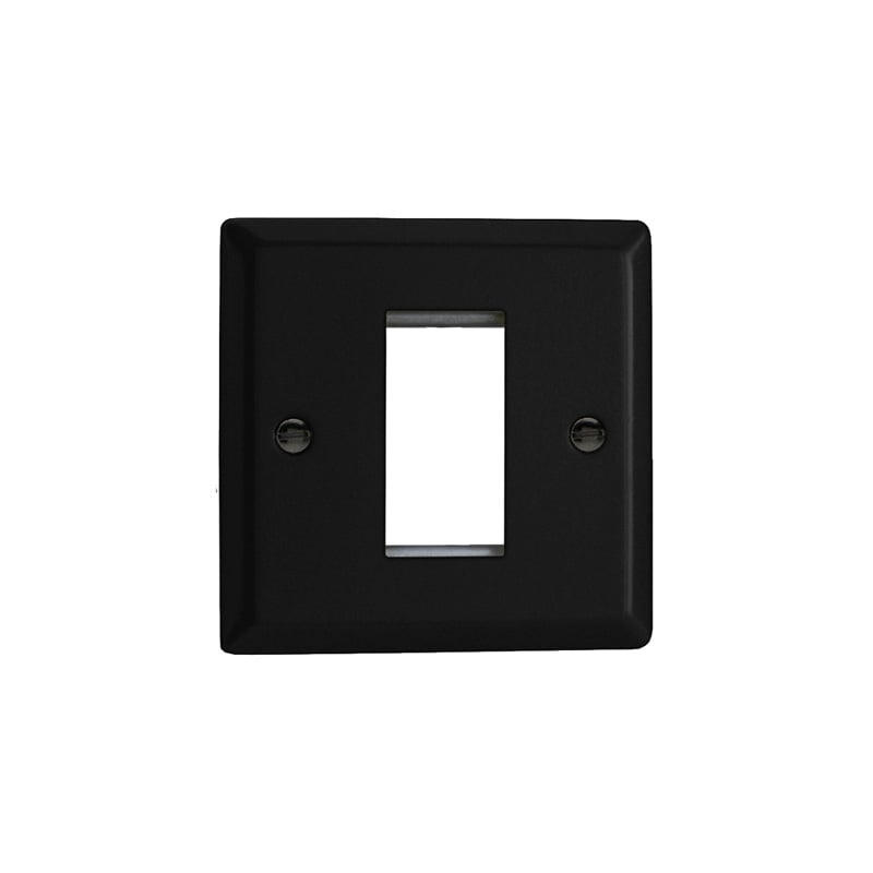 Varilight Urban 1G Plate Matt Black (Standard Plate)