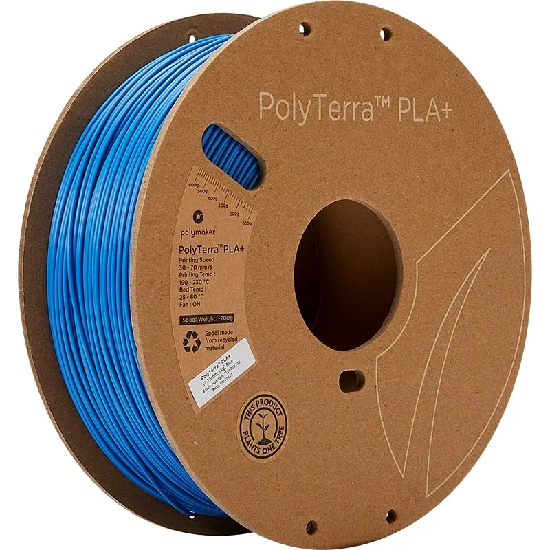 PolyTerra PLA+ Blue 1.75mm 1Kg