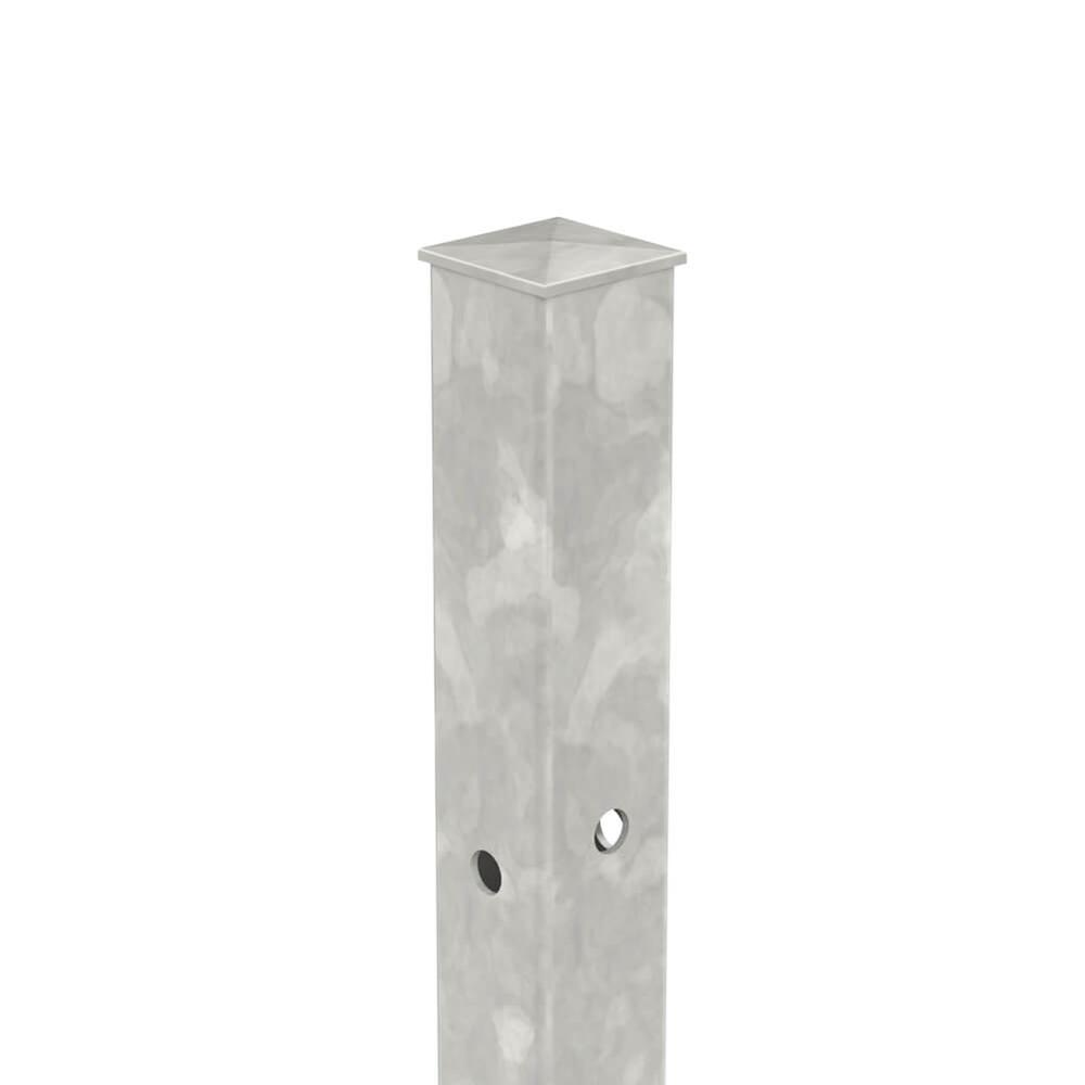 1500mm High Bolt Down Corner Post -No Cleats & Fittings - Galvanised