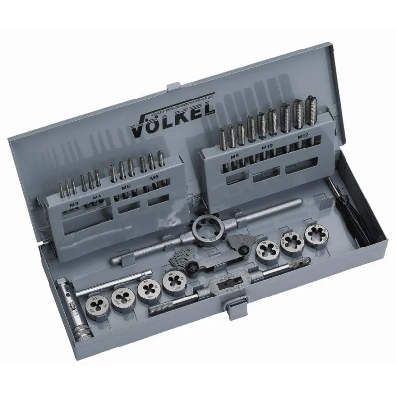 M 3 – M12 DIN HSS Tap & Die Set