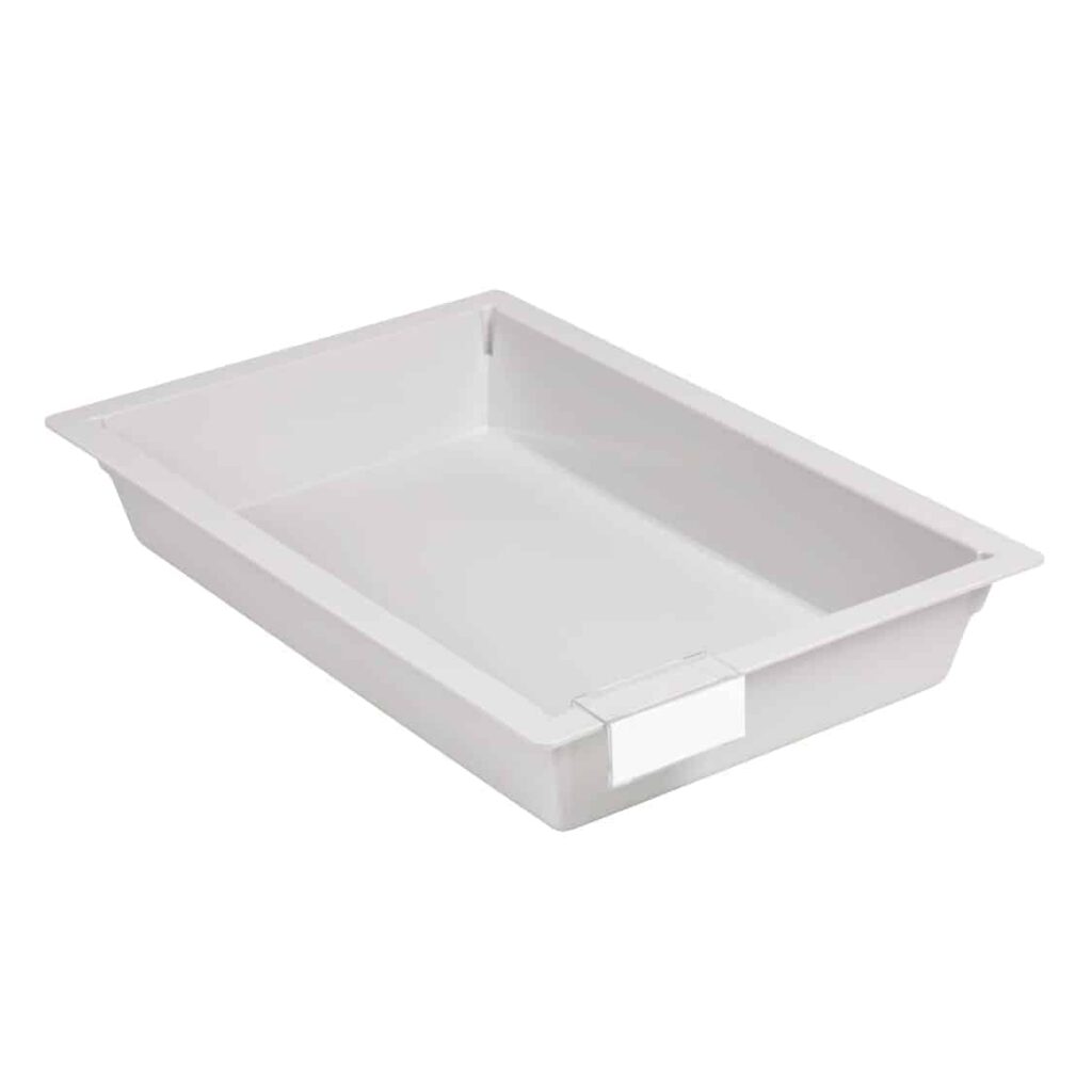 ABS Non-Dividable Tray – One Section – 100mm Deep