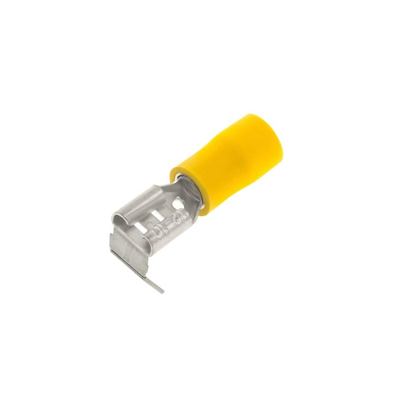 Unicrimp Yellow Piggy Back Push-on Terminals (Pack of 100)