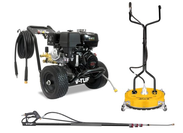 V&#45;Tuf Honda DD080&#45;Kit3 Pressure Washer & Maintenance Bundle 2900psi 200bar For DIYers