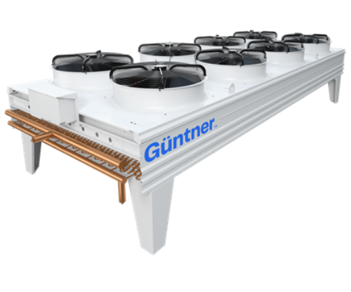High-Capacity Gas Coolers for Commercial Food Industry