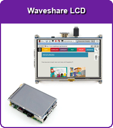 Suppliers of Waveshare Touch Screen LCD UK