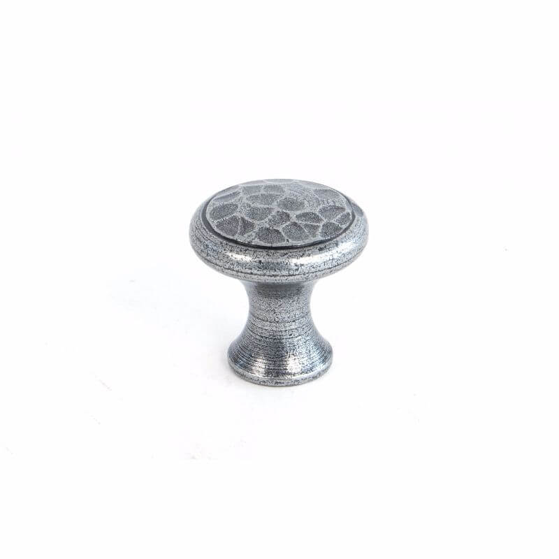 Anvil 33705 Pewter Beaten Cupboard Knob Small