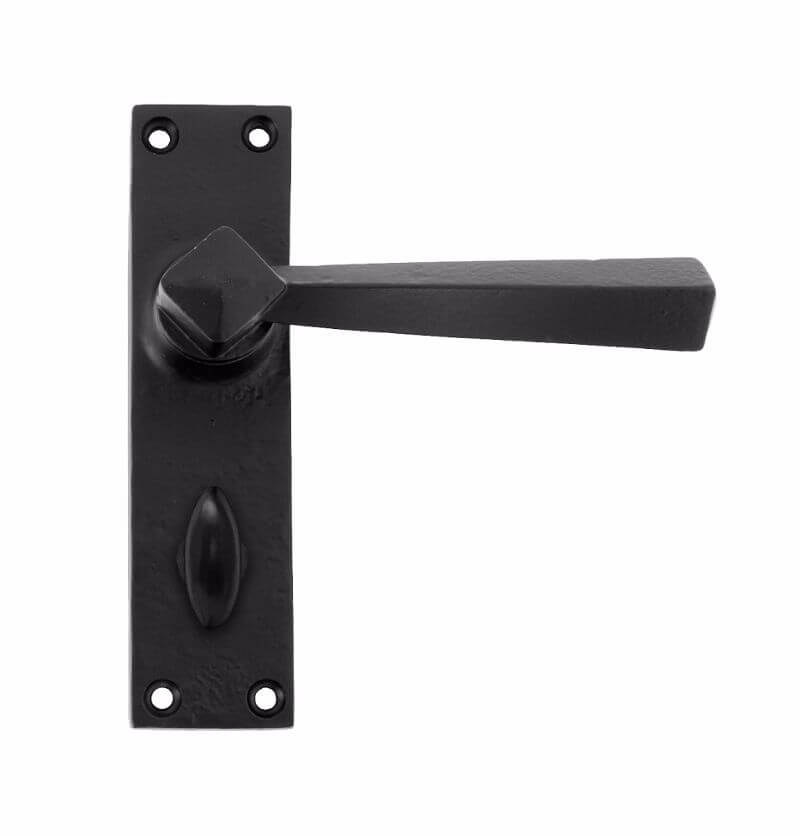 Anvil 73111 Black Straight Lever Bathroom Set