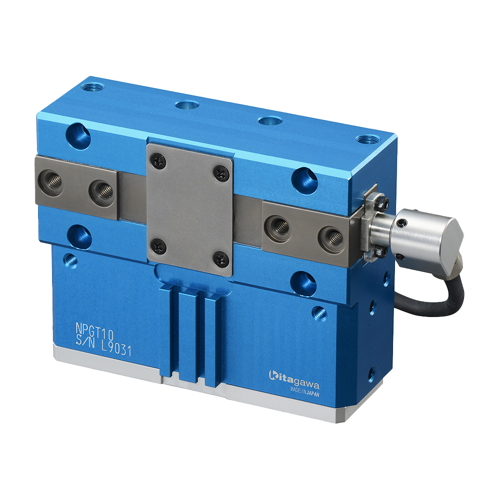 NPGT08S Two jaw pneumatic parallel gripper with measuring function 