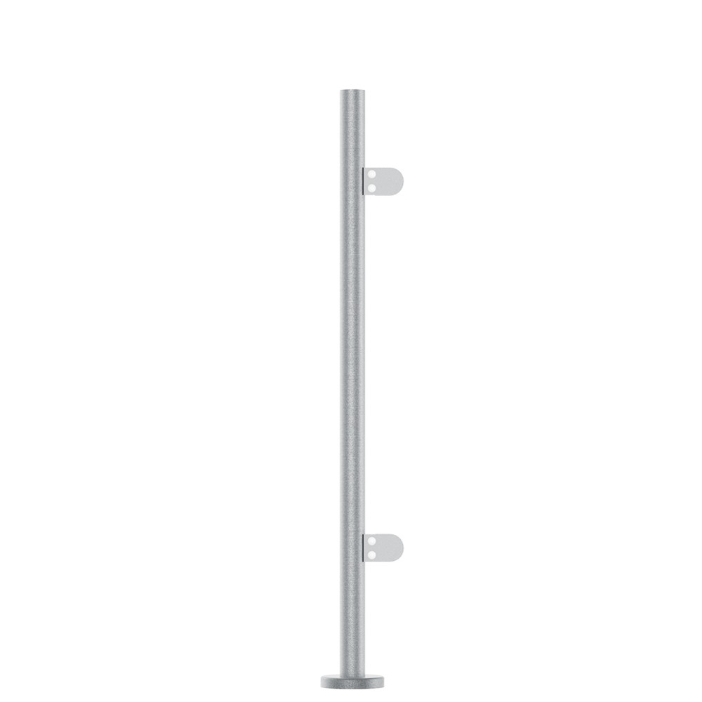 48.3mm End Post Fully Assembled - 304 972mm Long - plain top