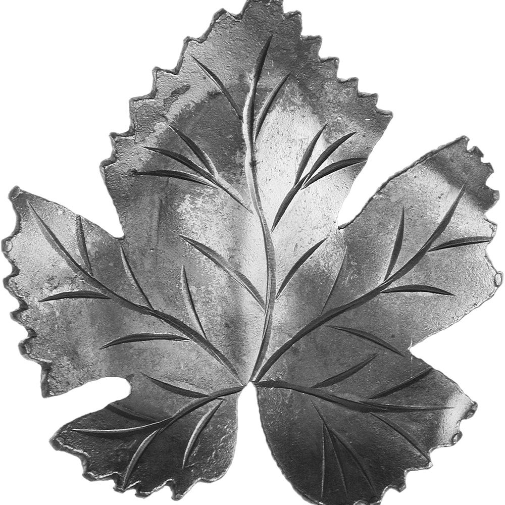 Hand Forged Grape Leaf - H 130 x W 130mm