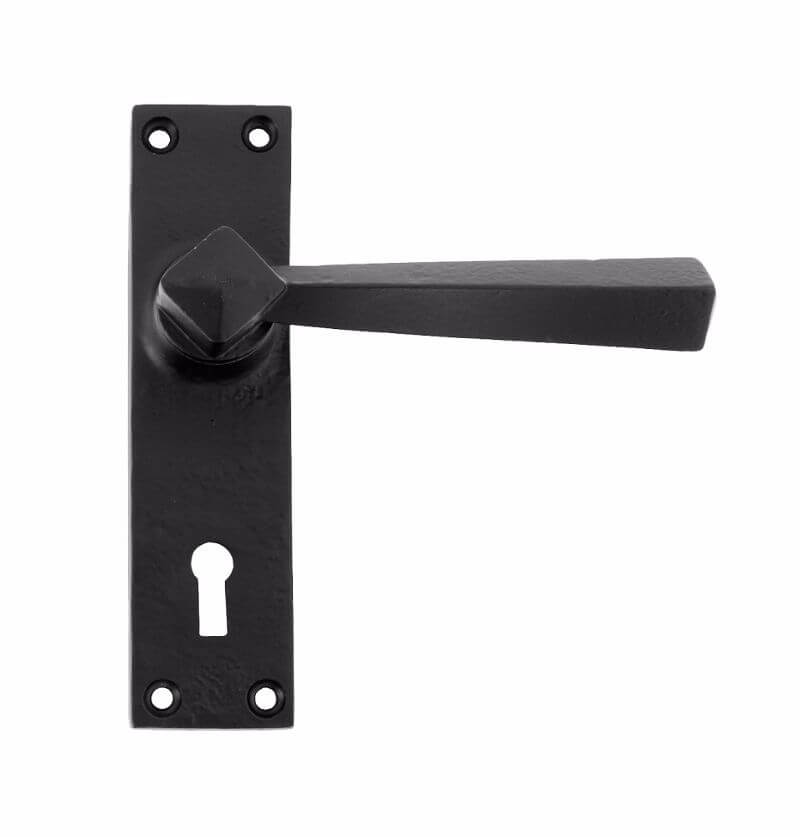 Anvil 73109 Black Straight Lever Lock Set