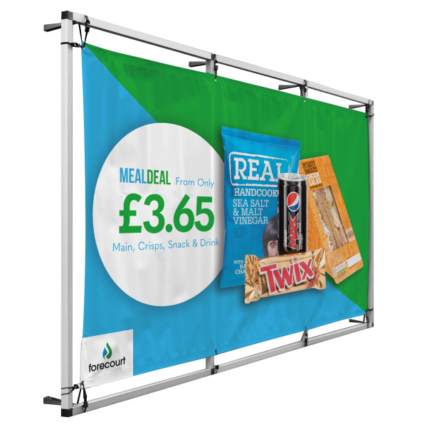 Economy Wall Mounted Banner Frame