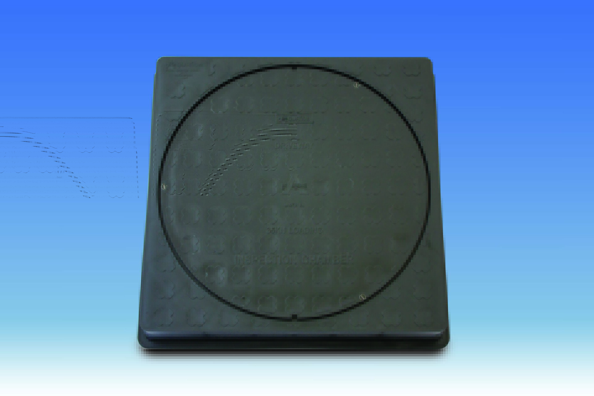 470mm Square Plastic Cover & Frame