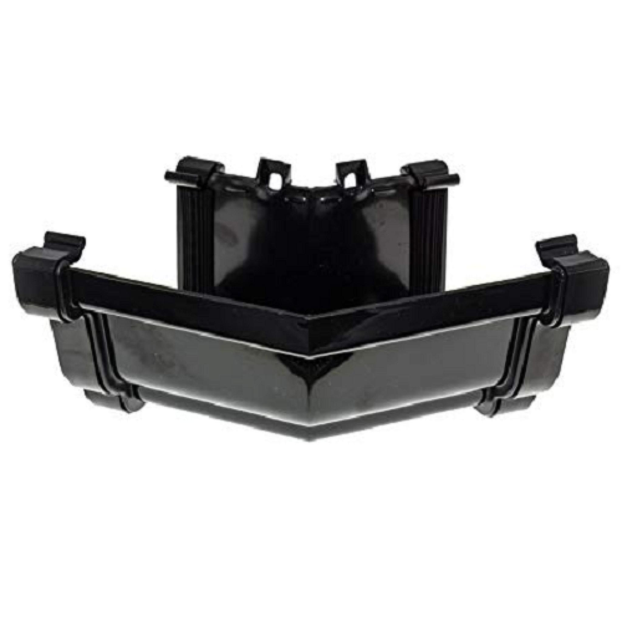 Black Ogee Gutter External 135 Degree Angle