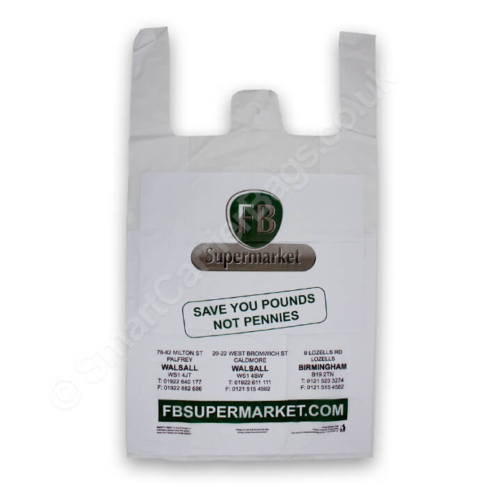 UK Specialists in Compostable Vest Carrier Bags