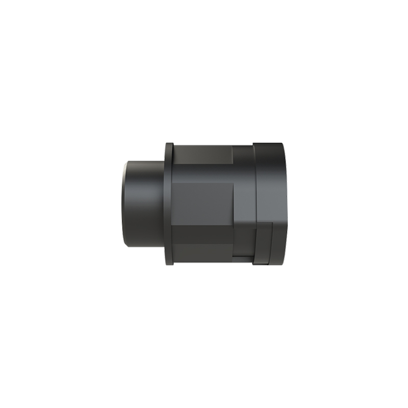 ABB ALNDM253 - 10 Straight Connector Black 25mm IP66