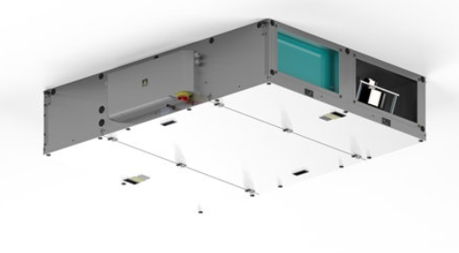 VSC 1500EL EC 1,500m³/h Ceiling Heat Recovery Unit (Electric heater)