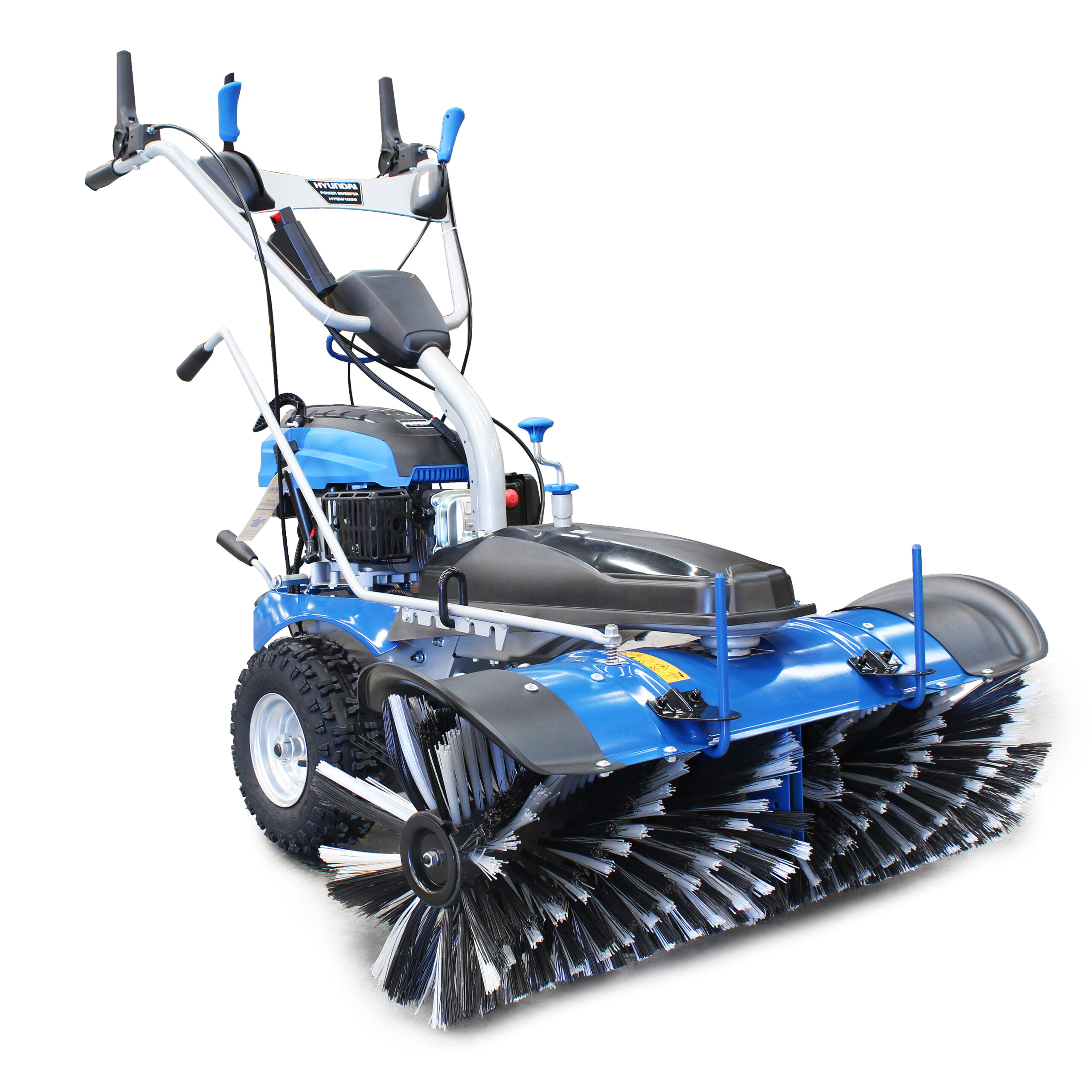 Hyundai Self Propelled Petrol Yard Sweeper Powerbrush 100cm 173cc HYSW1000